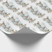 Snoeppapier voor prettige kerstcadeautjes cadeaupapier (Hoek)