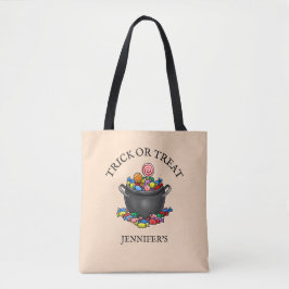 Snoeppot voor Trick or Treat Tote Bag