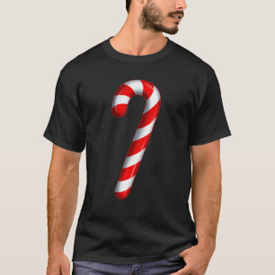Snoepreep Merry And Bright Rood En Witte Snoep T-shirt