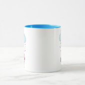 Snoepregen op Cupcake Mok (Midden)