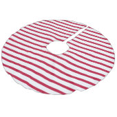snoepriet imitatie linnen kerstboom kleed (Gekanteld)