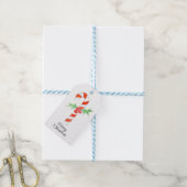 Snoepriet Met Hulst Cadeaulabel (Met Touw)