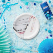 Snoepriet op Martini glas Papieren Bordje (Feest)