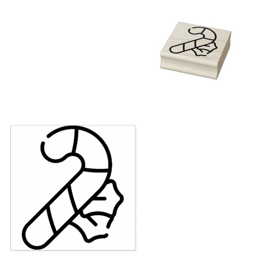 snoepriet rubberstempel (Gestempeld)