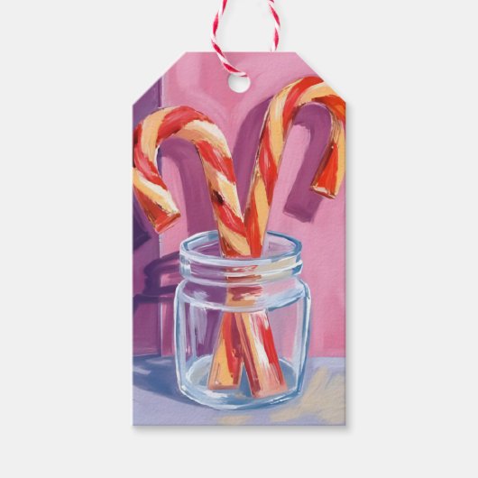 snoepriet | Vintage kerst Cadeaulabel (Voorkant)