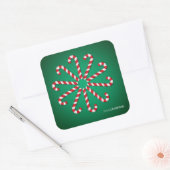 Snoeprietcirkel Vierkante Sticker (Envelop)