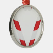 snoepriethart metalen ornament (Rechts)