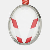 snoepriethart metalen ornament (Links)