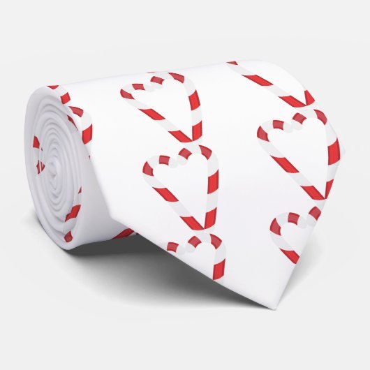 snoepriethart stropdas (Opgerold)