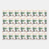 Snoeprietjes voor kerstmis met inpakpapier (Voorkant 3)