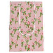 Snoeprietsnoep Xmas Holiday Pink Medium Cadeauzakje (Achterkant)