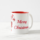 Snoeprietsnoeren voor de Mok van feestkoffie (Voorkant rechts)