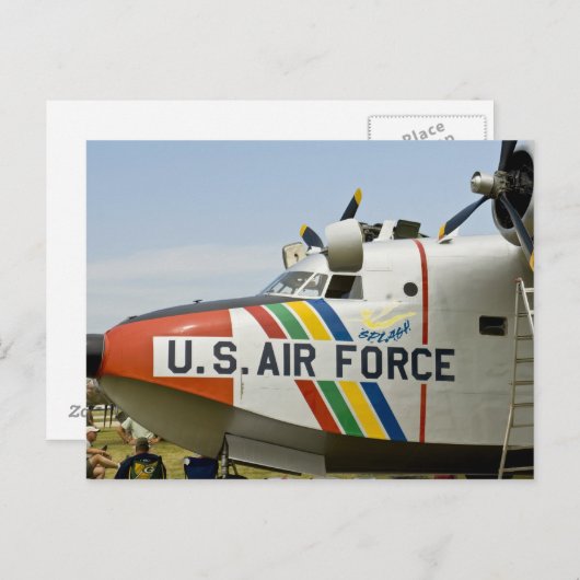 Snoepsectie Luchtmacht Grumman HU-16B Briefkaart (Voorkant / Achterkant)