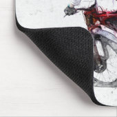 Snoepstandaard - Motocross Muismat (Hoek)