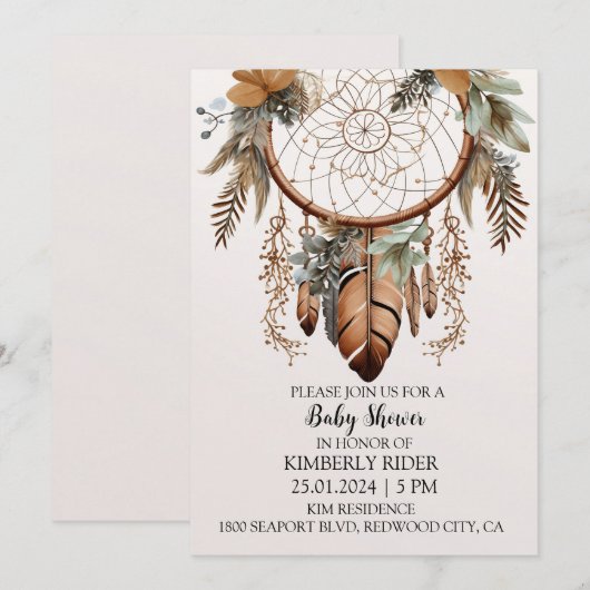 Snoepste Dromen Kaart (Voorkant / Achterkant)