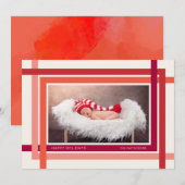 Snoepstok Feestdagenkaart (Voorkant / Achterkant)