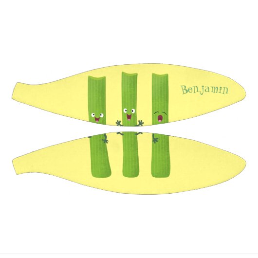 Snoepstokjes trio cartoon groenten basketbal (Panelen)