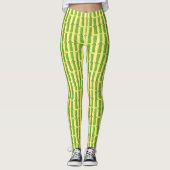 Snoepstokjes trio cartoon groenten leggings (Voorkant)
