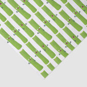 Snoepstokjes trio cartoon groenten tissuepapier (Detail)