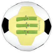 Snoepstokjes trio cartoon groenten voetbal (Gedraaid)