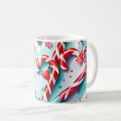 Snoepstokken en harten koffiemok (Voorkant rechts)