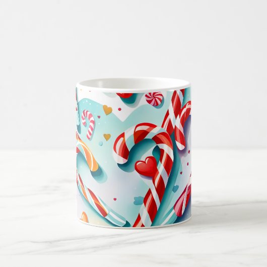 Snoepstokken en harten koffiemok (Center)
