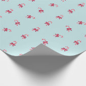 Snoepstokken en Strikken Cadeaupapier (Hoek)
