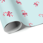 Snoepstokken en Strikken Cadeaupapier (Rol Hoek)
