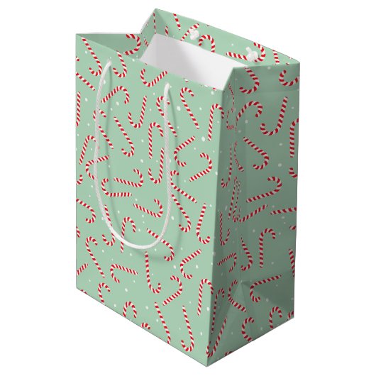 Snoepstokken Medium Cadeauzakje (Achterkant Gekanteld)
