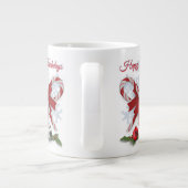 Snoepstokken Prettig feest Grote Koffiekop (Achterkant)
