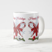 Snoepstokken Prettig feest Grote Koffiekop (Voorkant rechts)