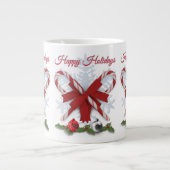Snoepstokken Prettig feest Grote Koffiekop (Voorkant)