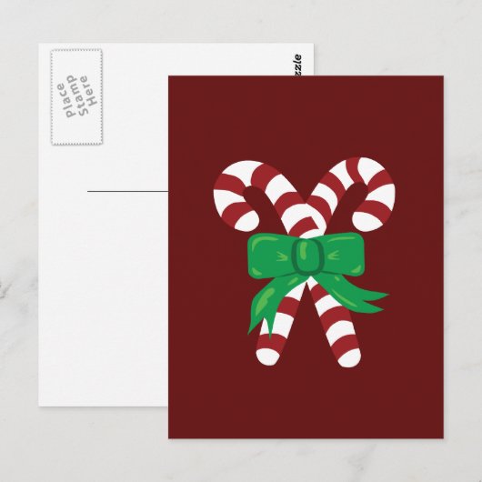 snoepsuikerriet briefkaart (Voorkant / Achterkant)