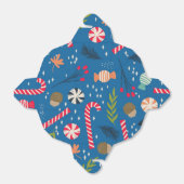 snoepsuikerriet en gevlekt kerstSnoep Bedankdoosjes (Uitgevouwen)