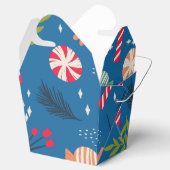 snoepsuikerriet en gevlekt kerstSnoep Bedankdoosjes (Geopend)