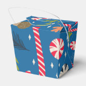 snoepsuikerriet en gevlekt kerstSnoep Bedankdoosjes (Achterkant)