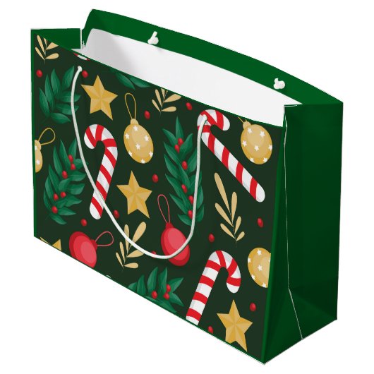 snoepsuikerriet groot cadeauzakje (Achterkant Gekanteld)