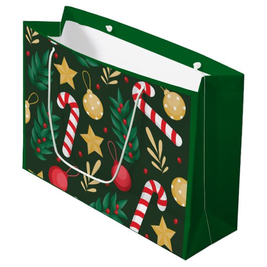 snoepsuikerriet groot cadeauzakje (Voorkant Gekanteld)