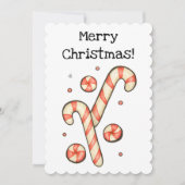 snoepsuikerriet - Kaart voor fijne kerst (Voorkant)