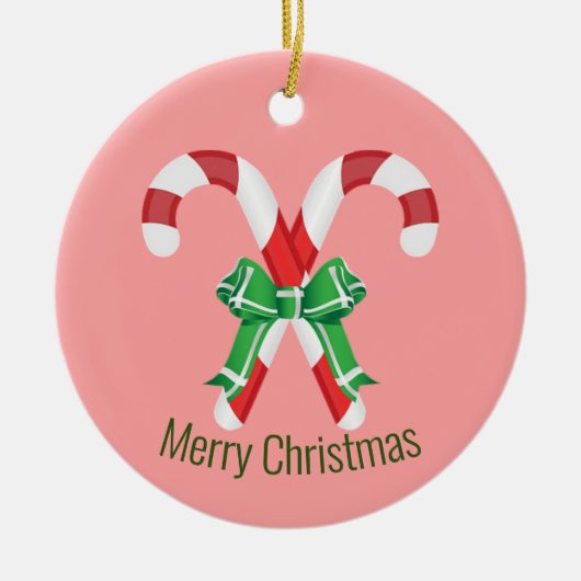 snoepsuikerriet keramisch ornament (Voorkant)