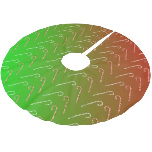 snoepsuikerriet kerstboom rok (Gekanteld)