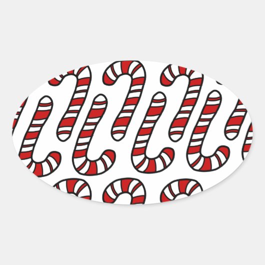 snoepsuikerriet ovale sticker (Voorkant)
