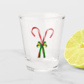 snoepsuikerriet shot glas (Voorkant)