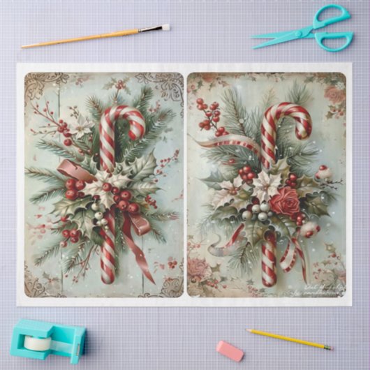  snoepsuikerriet tissuepapier (Craft)