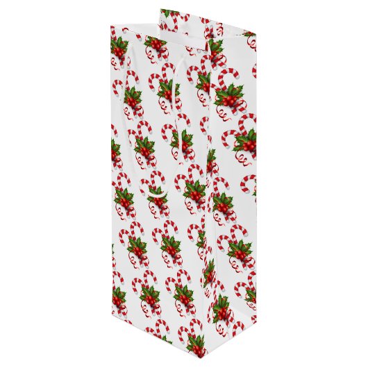 snoepsuikerriet wijn cadeautas (Achterkant Gekanteld)