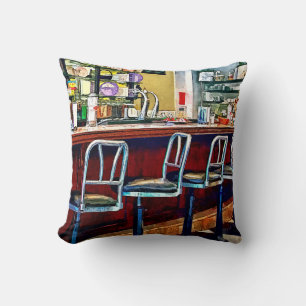 Snoepwinkel Met Frisdrankfontein Kussen