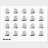 Snoepwinkel Ronde Sticker (Vel)