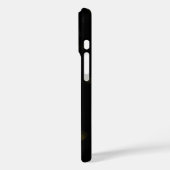 Snoer van gloeiende lichten op zwart Case-Mate iPhone case (Achterkant / Links)