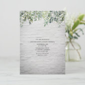 Snoerlampjes Witte Baksteen Botanisch Algemeen Fee Kaart (Staand voorkant)