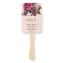 Snoerlichten Burgundy Bloemen Bruiloft Handventila